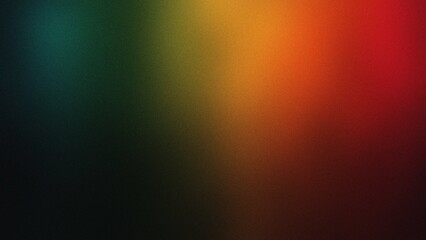 Juneteenth celebration colors in a vibrant abstract gradient with shallow depth of field and bokeh © CreativeArtnest