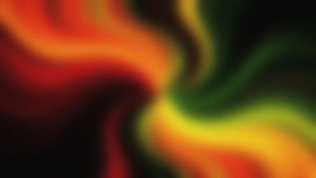 Vibrant abstract colors blending like celebratory flames during Juneteenth festivities with a sense of freedom