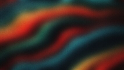 Vibrant abstract waves celebrating Juneteenth freedom with warm textured lighting