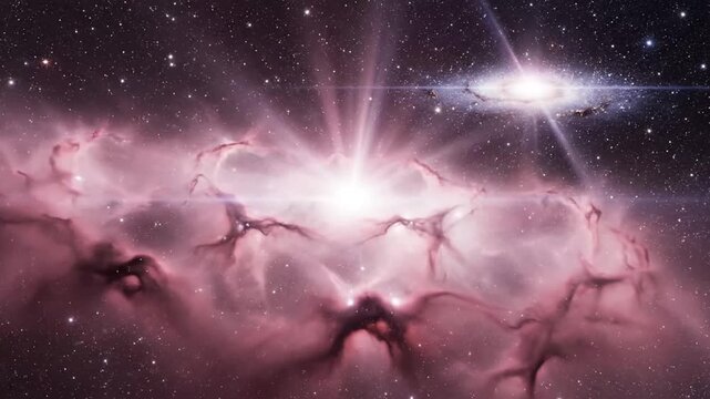 Cosmic Nebulae in Space Analysis showcasing interstellar clouds of gas and dust illuminated by distant stars