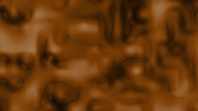 Abstract brown fluid swirls with blurry light shapes, smooth texture, and soft dark patterns suitable for backgrounds, design projects, and art.