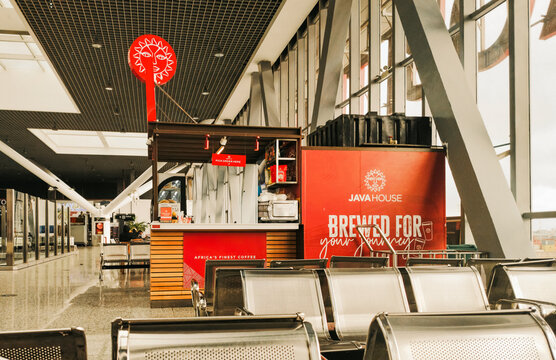 Java Express Coffee Kiosk at the Modern Nairobi SGR Train Terminus, Syokimau, Kenya