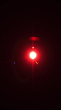 Proxima centaury star. 3d animation