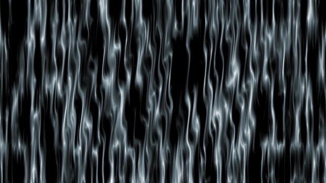 Futuristic Vertical Streak Texture Featuring Dark Blue and Black Abstract Flowing Lines, Elegant Digital Background Inspired by Water Motion, Silk Fabric and Neon Light Trails for Wallpapers and Motio