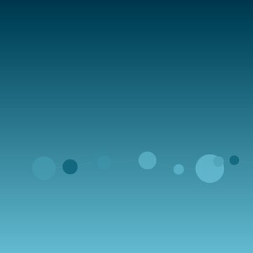 abstract linear circle background for fintech and technology
