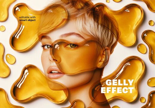 Gelly Photo Effect