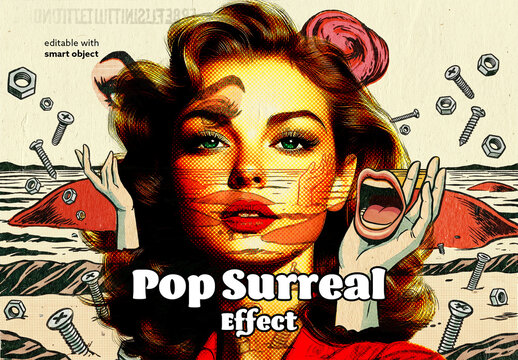 Pop Surreal Photo Effect