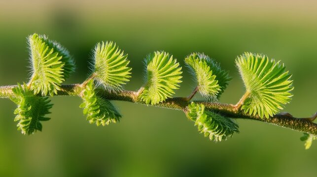 pudica. Mimosa pudica leaves curling after touch, natural reaction close-up. gardening catalogs, home-decor guides, designed for gardening and botanical catalogs, promotes healthy living.