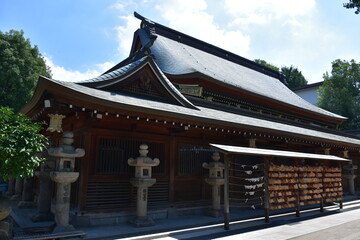 Obraz premium 福岡県 博多の櫛田神社