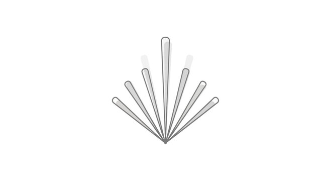 Group of metal nails together.