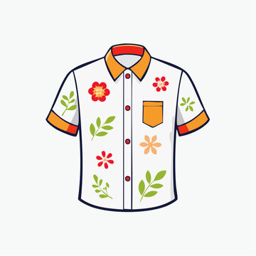 Hawaiian Shirt Illustration