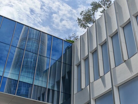 Modern Architectural Structure in Nanshan District Guangdong China