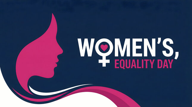 Women's Equality Day logo with female symbol