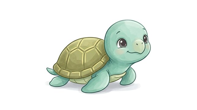 funny turtle cartoon