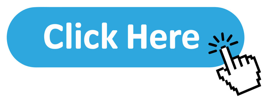blue click here button icon