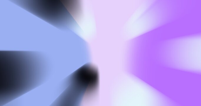 Abstract radial zoom blur background featuring rays of lavender, slate blue, and white exploding from the center. High speed motion design backdrop for technology