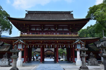 Naklejka premium 福岡県 太宰府市の太宰府天満宮