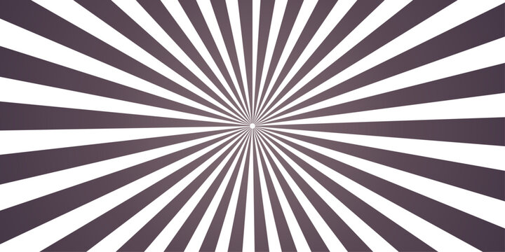A captivating radial burst pattern in deep purple and white creates a strong visual impact, drawing the eye toward a central point.