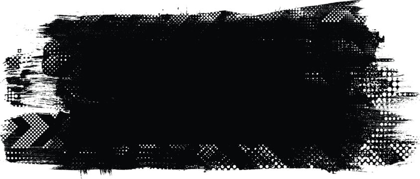 Stamp Texture . Distress Grunge background . Scratch, Grain, Noise, grange stamp . Black Spray Blot of Ink.Place texture Over any Object to Create Grungy Effect .abstract vector