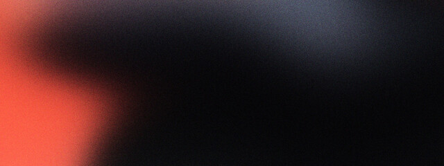 Fototapeta premium Abstract gradient background with soft light leak, dark cinematic texture with red and blue glow, moody atmospheric blur for creative design, smooth grainy overlay for modern digital art.