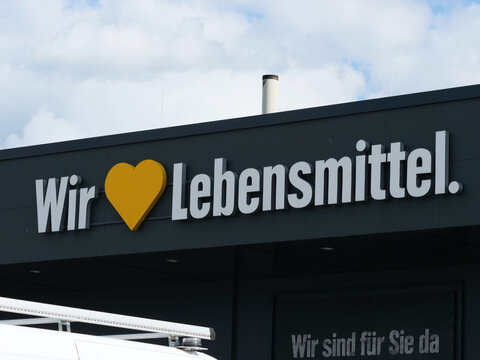 Germany, Ilsenburg, May 16. 2026, Edeka's German ad: We Love Food
