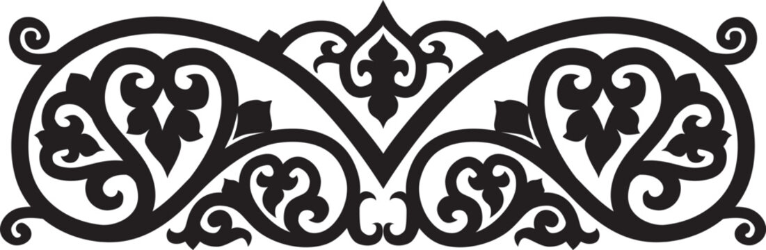 Ethnic ornament pattern. Vector illustration. From collection of ancient russian ornaments