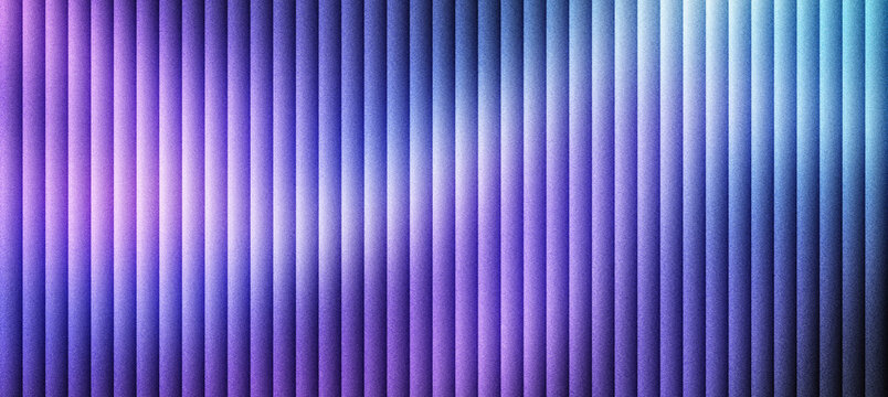 Futuristic purple abstract background with vertical lines, glowing violet neon light texture on metallic surface, modern digital gradient backdrop for technology presentation and web design