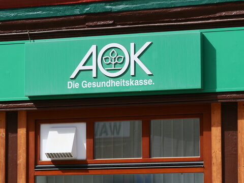 Germany, Wernigerode, May 17. 2026, AOK, the health insurance provider