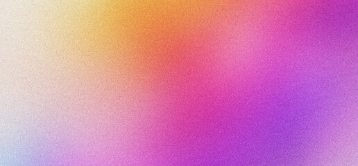 Vibrant grainy gradient background with soft pink and purple hues. Abstract noise texture on colorful blurred backdrop. Modern aesthetic wallpaper for digital marketing and creative design.