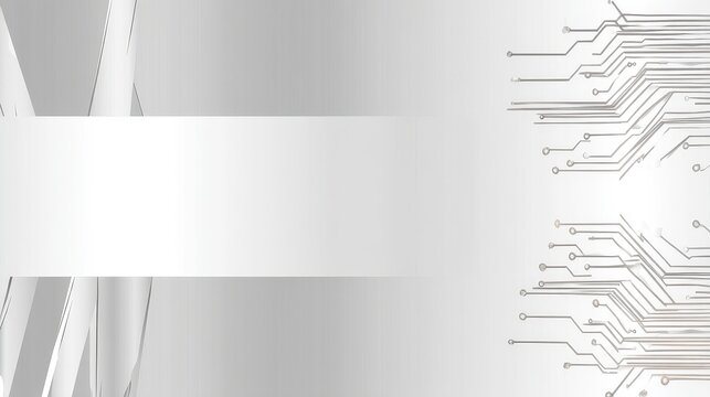 Abstract Technology Background with Circuit Patterns and Lines