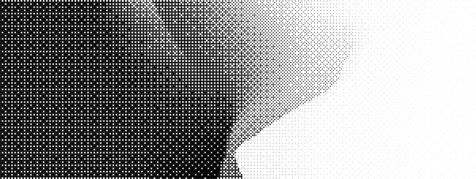 Bg gradient game with bitmap pixel and pattern black for 8 bit background. Dither abstract dot and ocean speckle with digital tile and seamless geometry illustration. Noise art and mosaic linear with