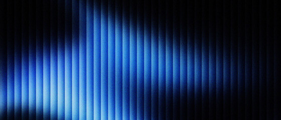 Abstract blue light streaks on dark background, futuristic neon glowing vertical lines with motion blur, high tech digital data visualization texture, modern cinematic light effect wallpaper © VEXLO