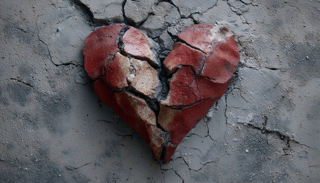 Heartbreak On A Cracked Wall: The Pain Of Broken Relationships, Treason, Betrayal, And Past Love In A Quarrel.