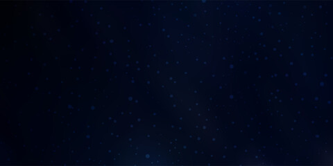 Dark interstellar space. 2d illustration. Stars in a deep space. Blue cold nebula. Dark night sky. © mohafif