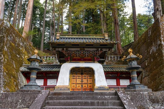Kokamon Gate, Iemitsu's Mausloleum, Nikkozan Rinnoji Temple, Buddhist Temple, Shrines and Temples of Nikko, Nikko, Japan