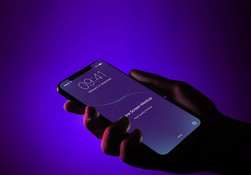 Phone Mockup for Editorial Layout and Brand Communication