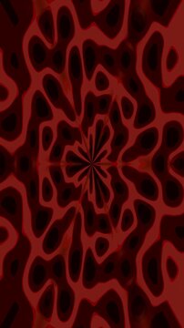 Fiery Crimson Lava Fluid Motion Loop For VJ Event Screen Background