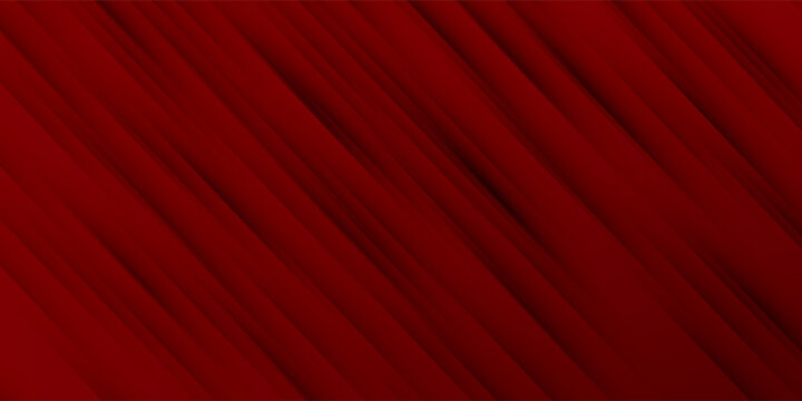 Red line with white architecture futuristic background minimal concept vector illustration subtle design.