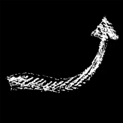 Wave Crayon Hand Drawn Arrow © Anna Babii