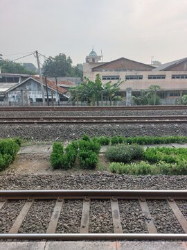 railway in the countryside