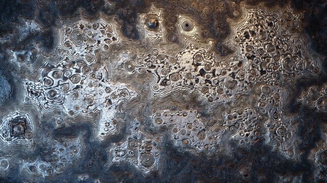 Abstract metal surface texture