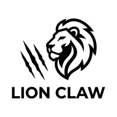 Fototapeta premium Lion Claw Jungle King Mascot