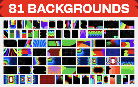 Vector Backgrounds Set for world football 2026. Bg Pack for 2026 Football Tournament Sport Broadcast Graphics world football mundial or soccer cup 
