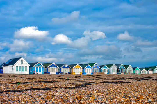 Beach Huts Hengistbury Head Dorset