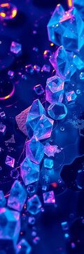 Tidal geometry in crystalline formations, a close-up of the liquid's ephemeral, sculpted beauty,  pattern,  peru