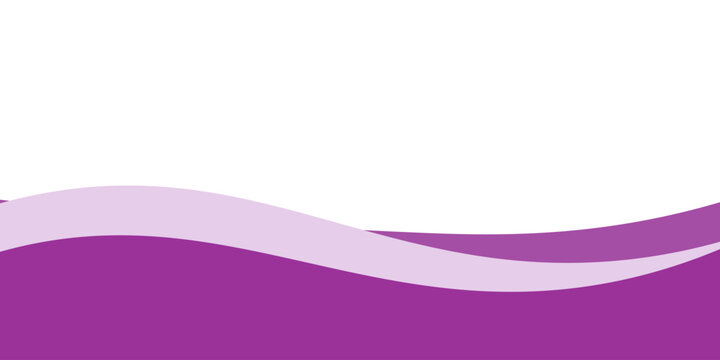 Abstract purple wave background with copy space, vector illustration banner design template eps 10a