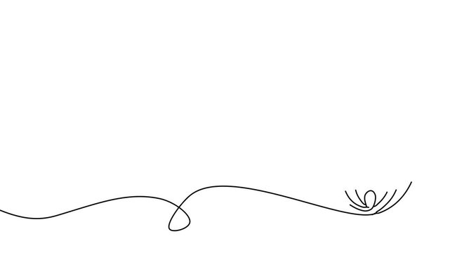 Animation of line drawing of candle flame symbolizing hope, justice, and remembrance.