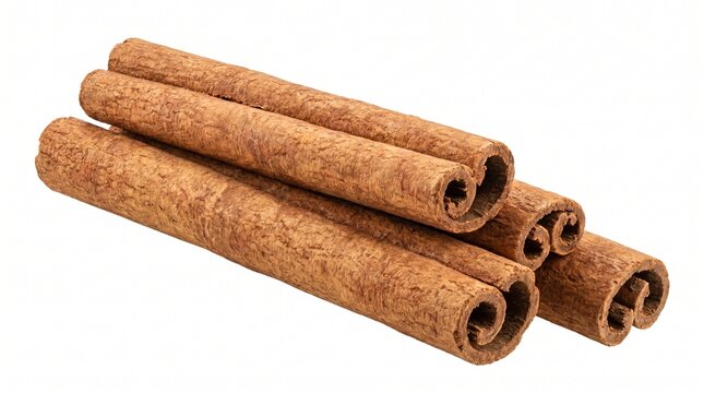 Fresh Spice Collection &ndash; Realistic Whole Spices Set on Clean White Background