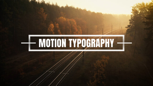 Motion Typography