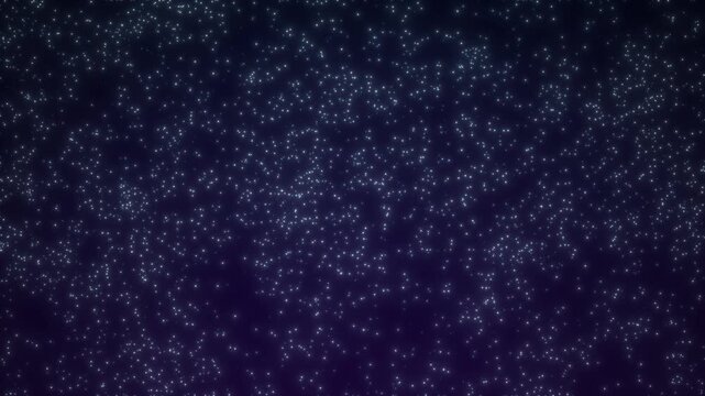 Flowing Glowing Dots Background Animation